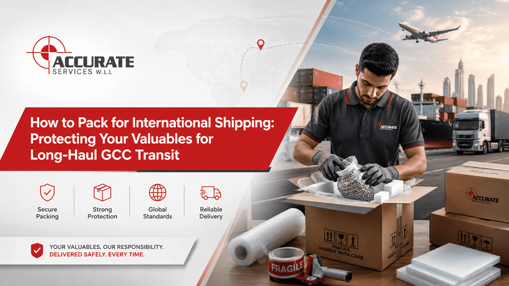 How to Pack for International Shipping: Protecting Your Valuables for Long-Haul GCC Transit