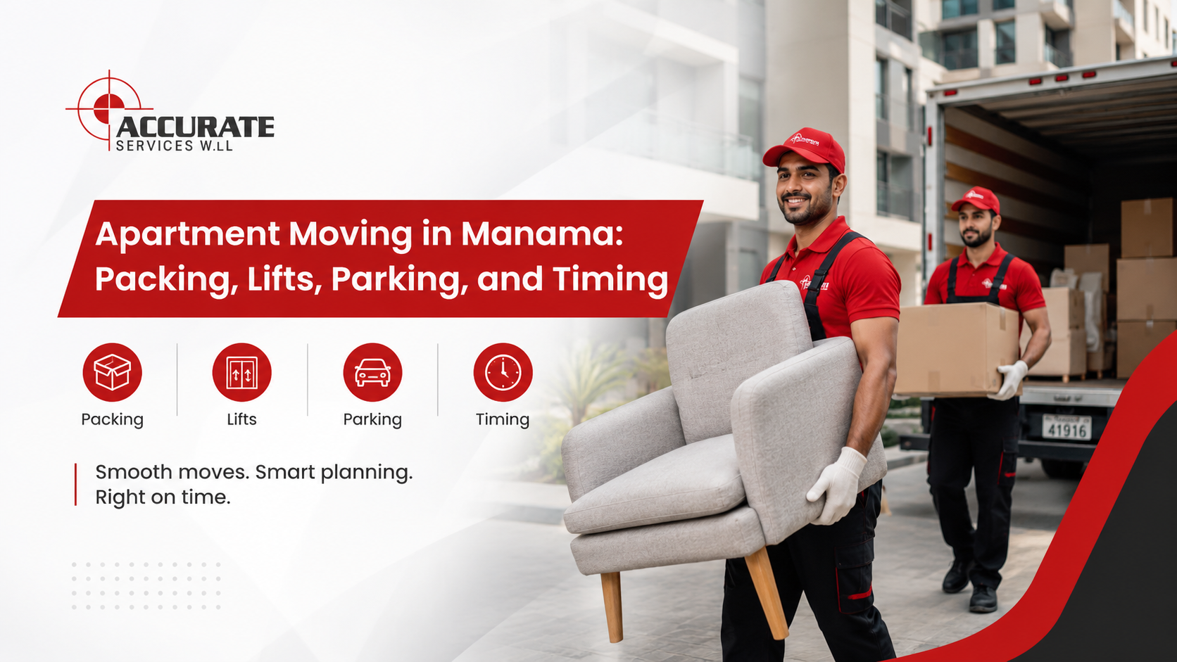 Apartment Moving in Manama: Packing, Lifts, Parking, and Timing