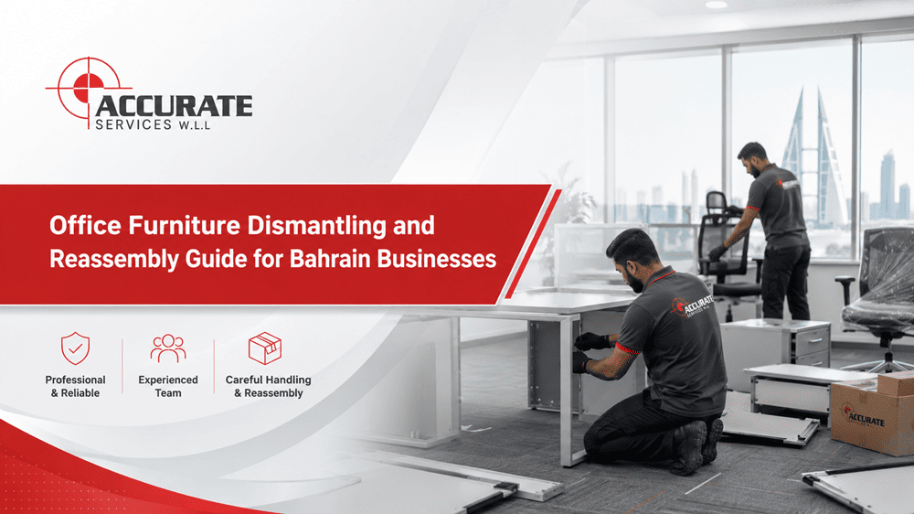 Office Furniture Dismantling and Reassembly Guide for Bahrain Businesses