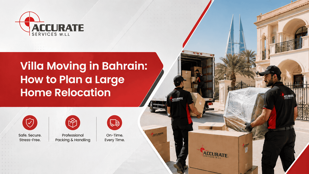 Villa Moving in Bahrain How to Plan a Large Home Relocation