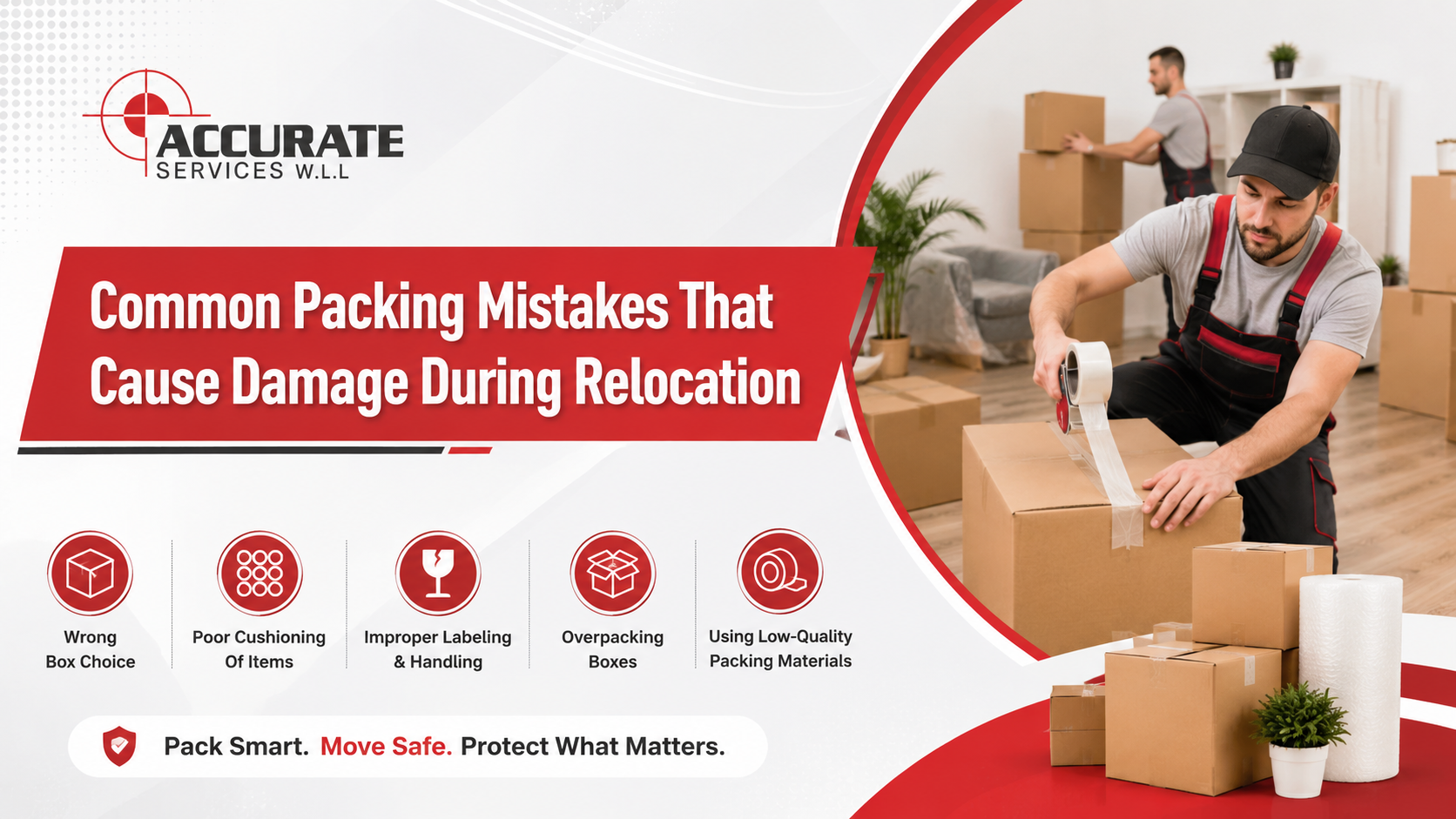 Common Packing Mistakes That Cause Damage During Relocation