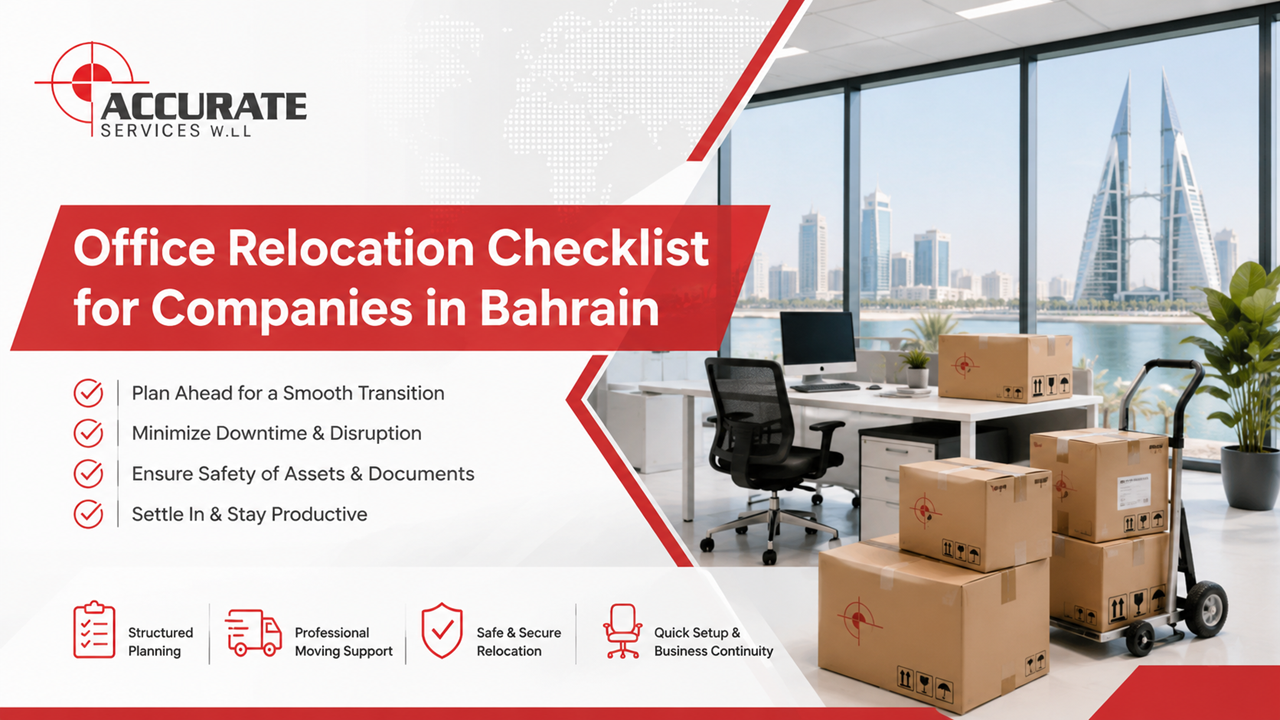 Office Relocation Checklist for Companies in Bahrain