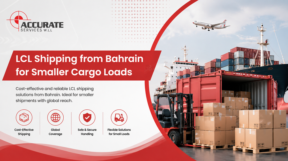 LCL Shipping from Bahrain for Smaller Cargo Loads