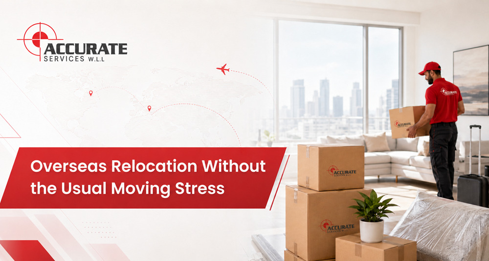 Overseas Relocation Without the Usual Moving Stress