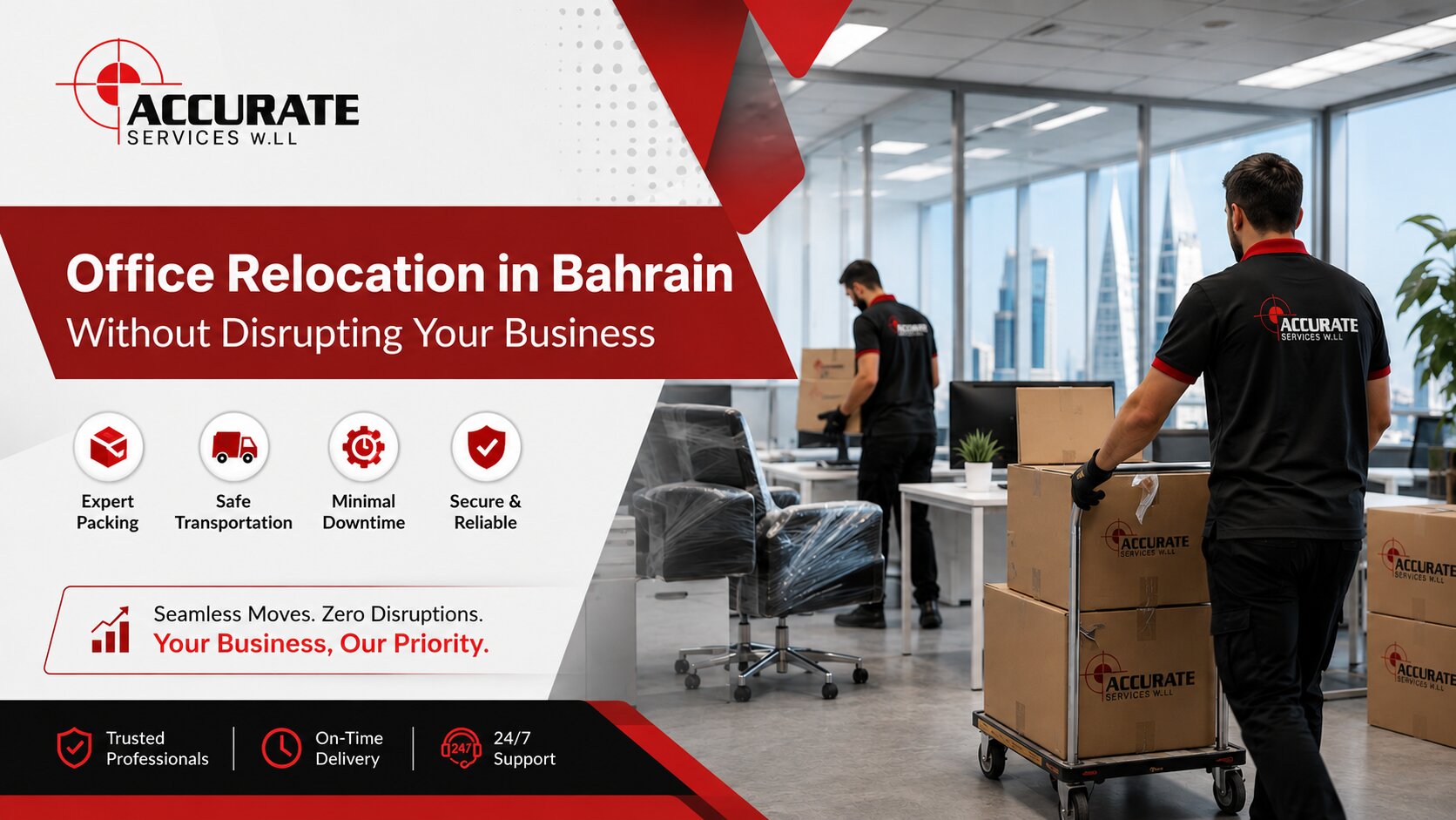 Office Relocation in Bahrain Without Disrupting Your Business