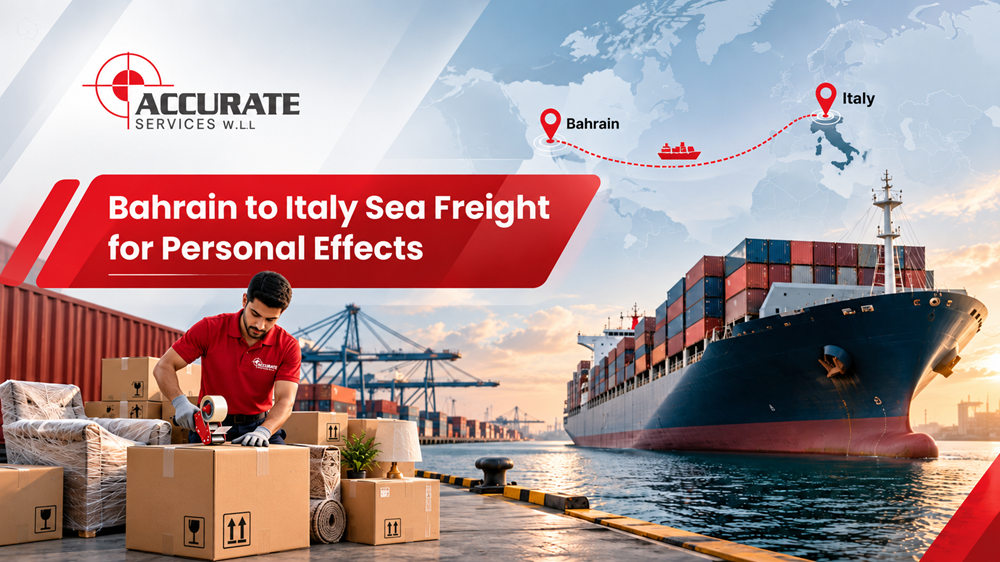 Bahrain to Italy Sea Freight