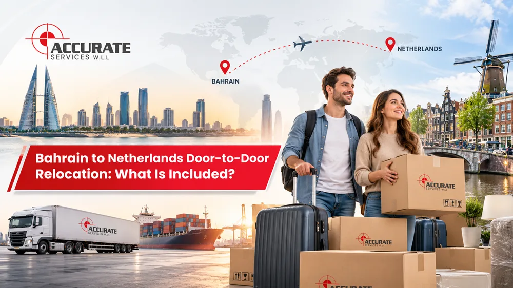 Bahrain to Netherlands Door-to-Door Relocation