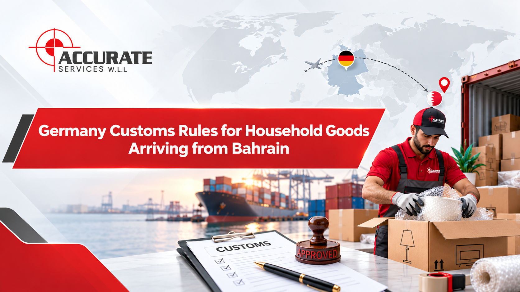 Germany Customs Rules for Household Goods Arriving from Bahrain