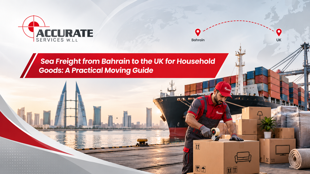 Sea Freight Bahrain to the UK Guide